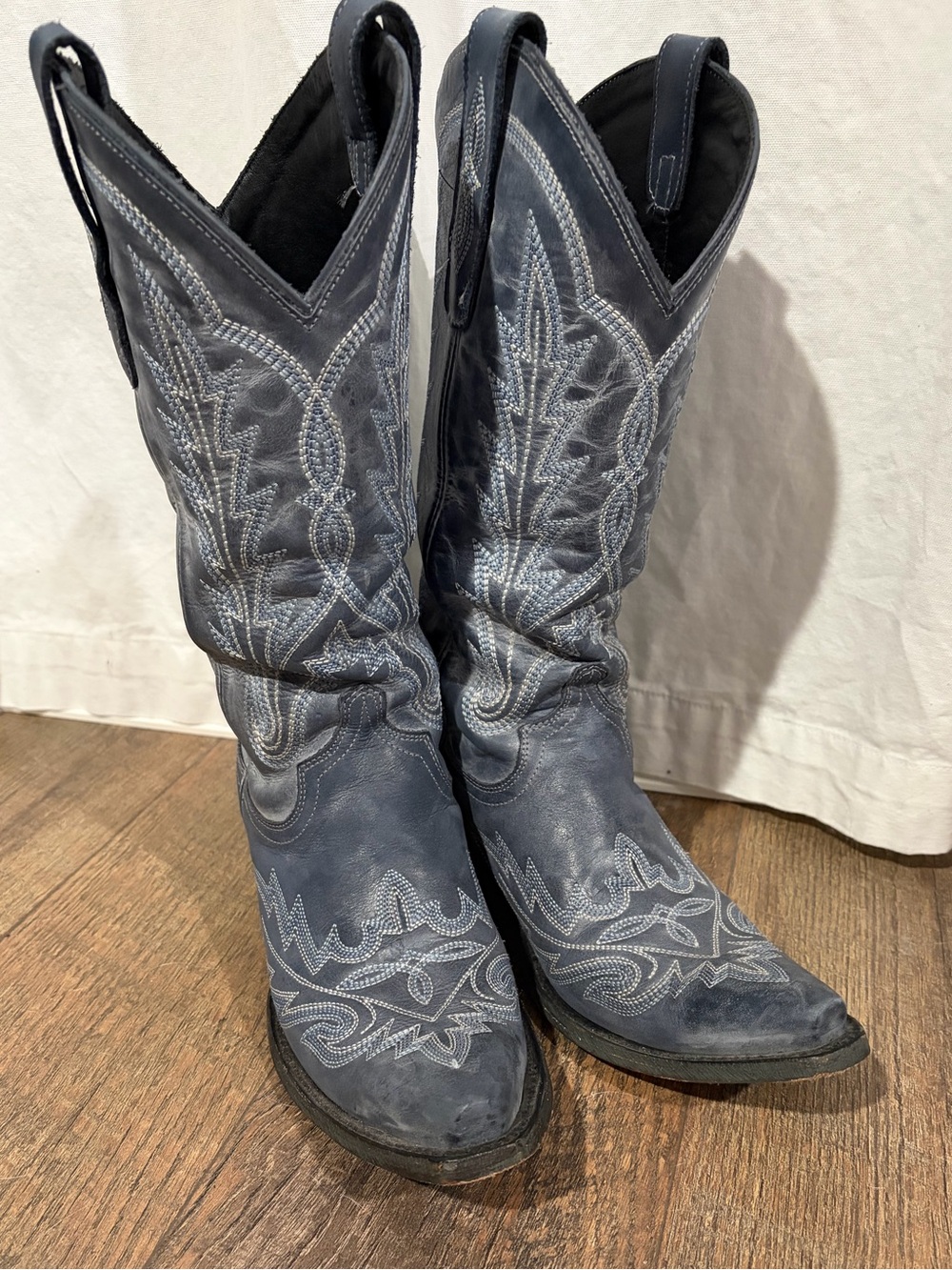 Lane Lexington Boot Washed Denim